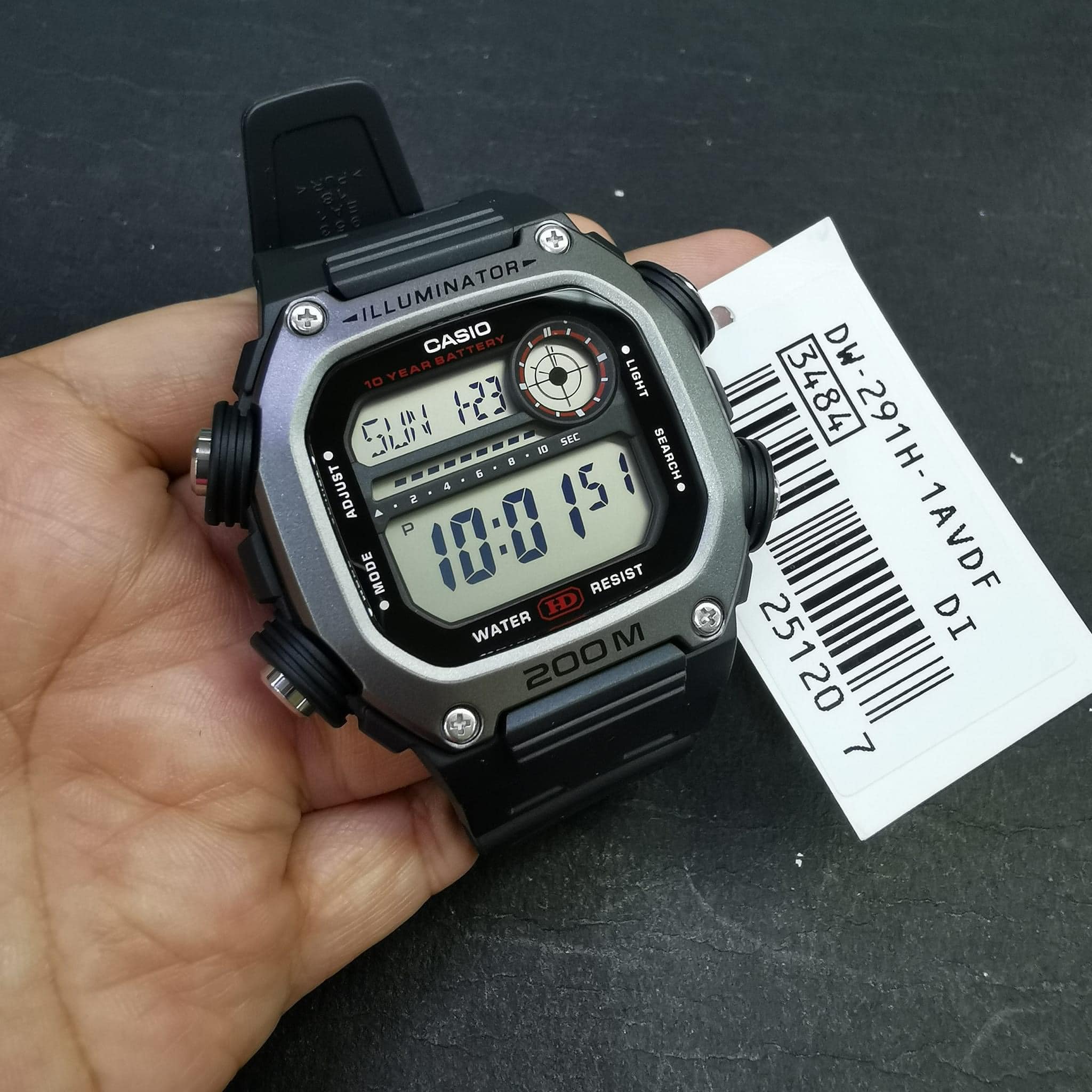 Casio DW-291H-1AVDF Watch