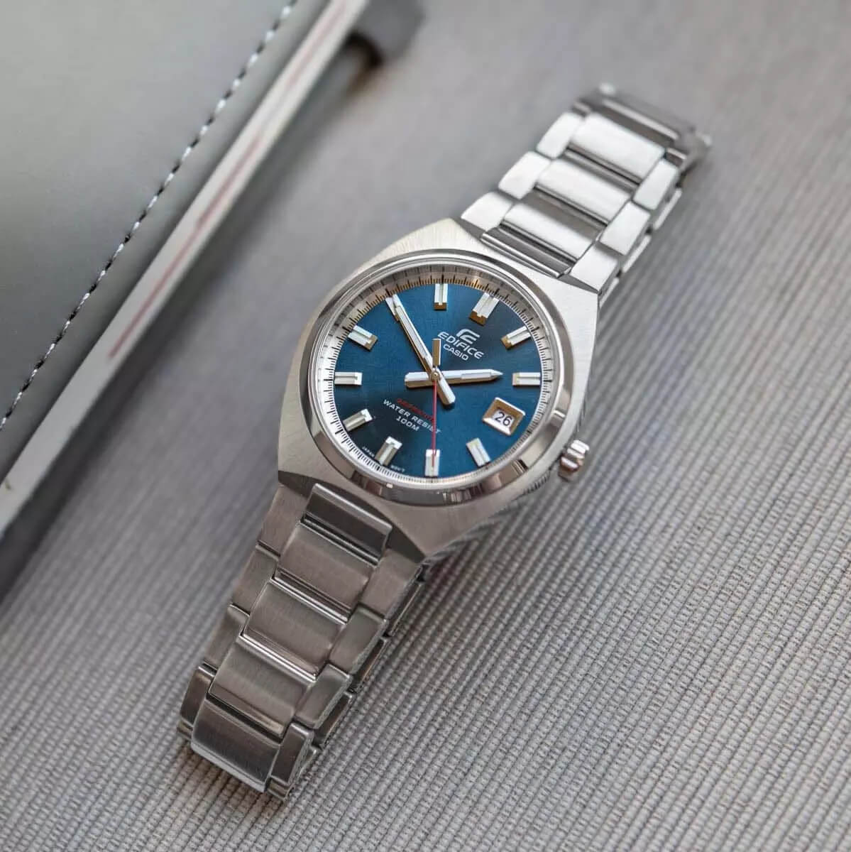 WW3085 Casio Edifice Sapphire Chain Watch EFB-109D-2AVDF