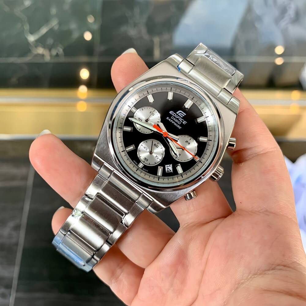 WW3144 Casio Edifice Sapphire Chronograph Chain Watch EFB-730D-1AVUDF