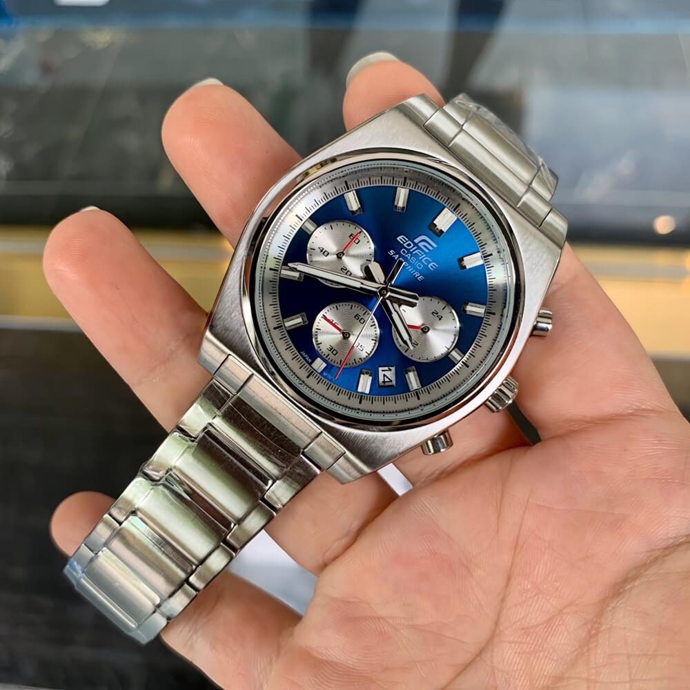 WW3145 Casio Edifice Sapphire Chronograph Chain Watch EFB-730D-2AVUDF