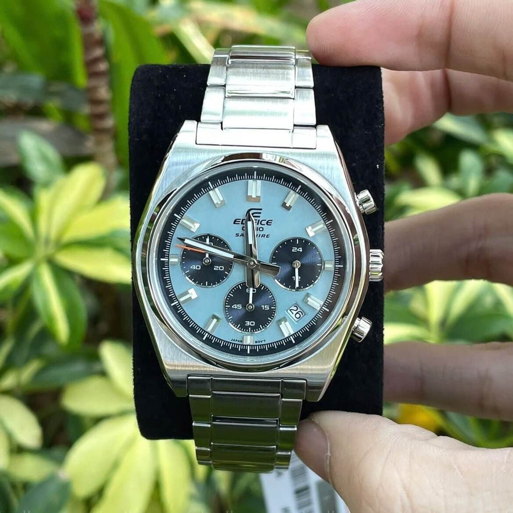 WW3146 Casio Edifice Sapphire Chronograph Chain Watch EFB-730D-2BVUDF