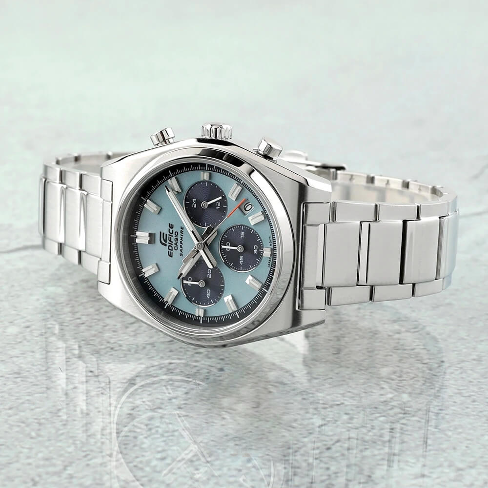 WW3146 Casio Edifice Sapphire Chronograph Chain Watch EFB-730D-2BVUDF