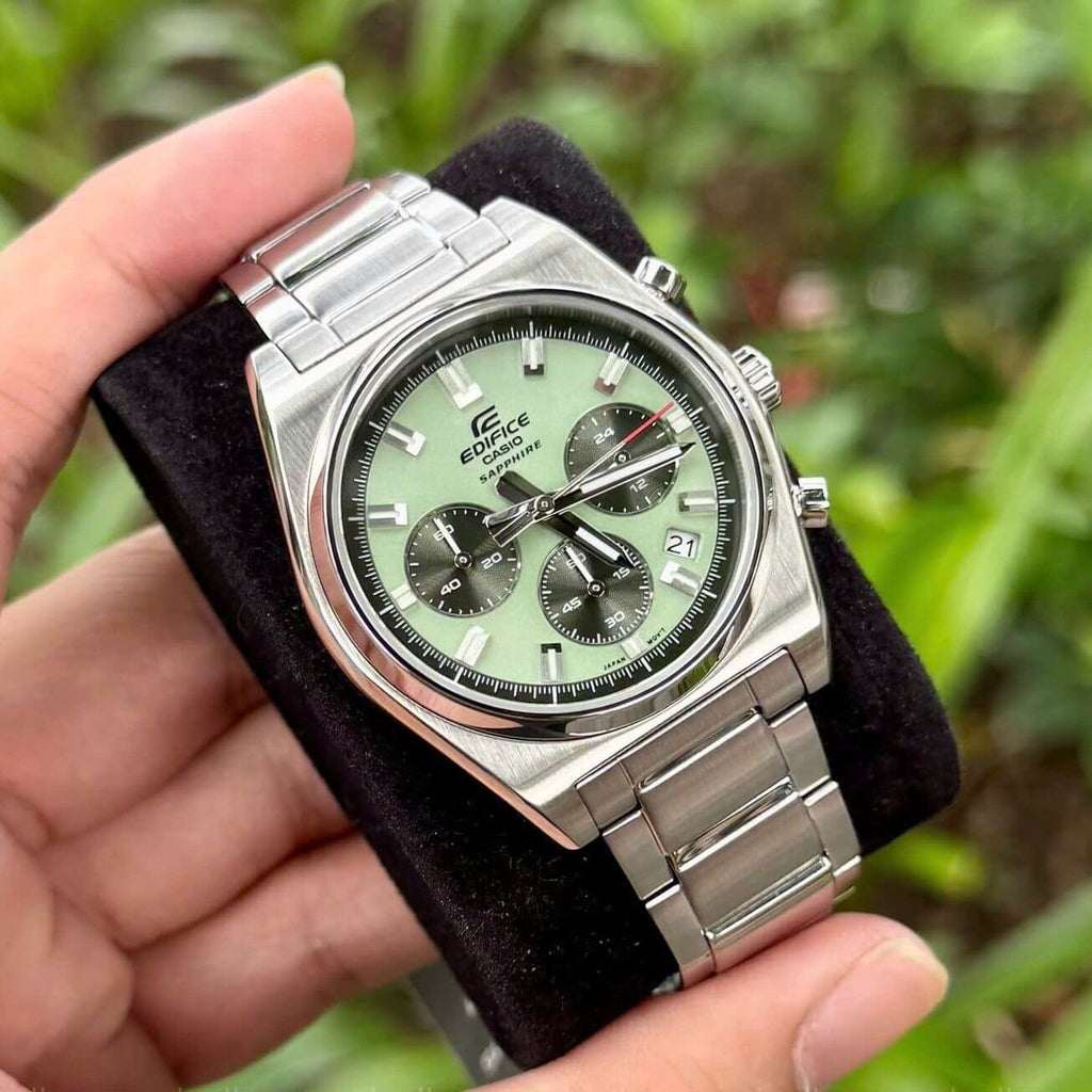 WW3147 Casio Edifice Sapphire Chronograph Chain Watch EFB-730D-3AVUDF