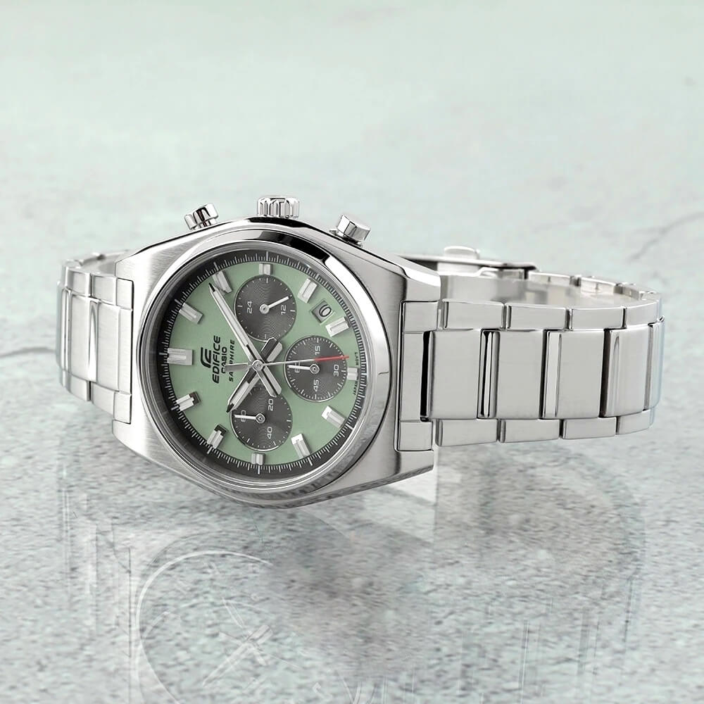 WW3147 Casio Edifice Sapphire Chronograph Chain Watch EFB-730D-3AVUDF