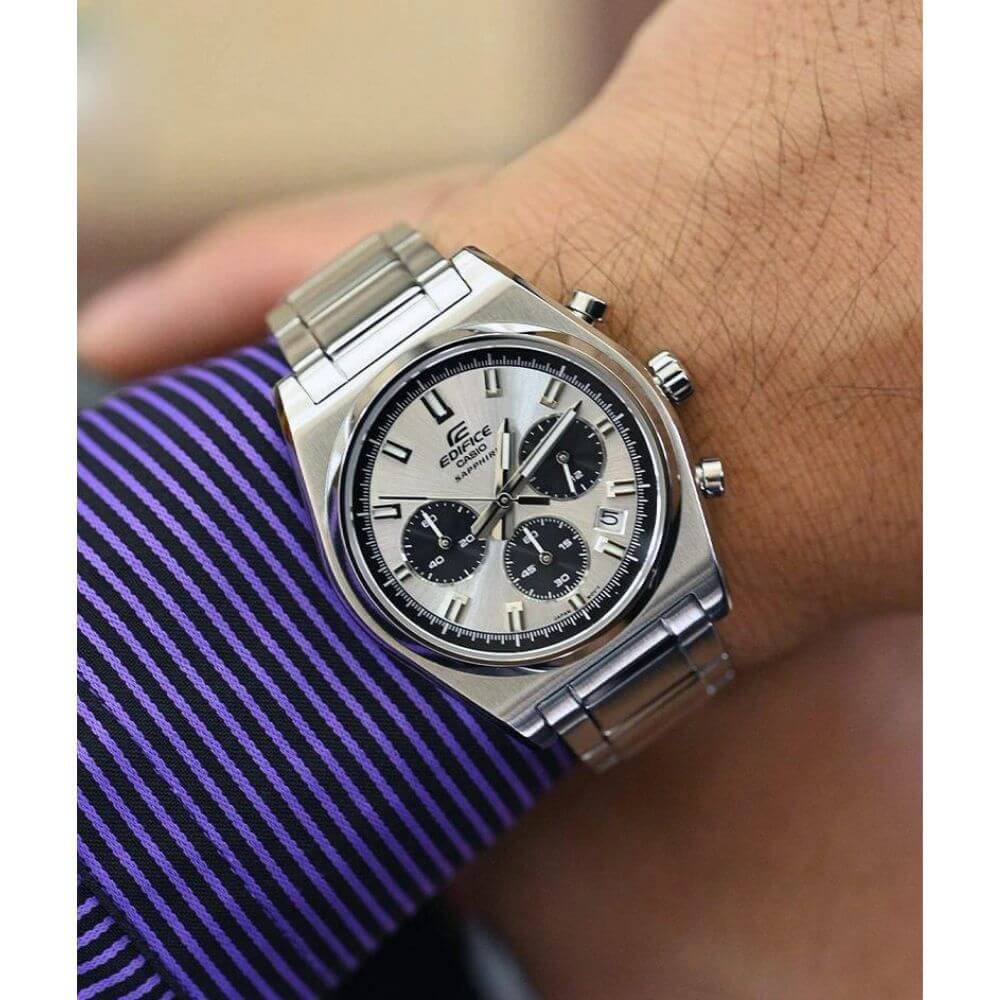 WW3148 Casio Edifice Sapphire Chronograph Chain Watch EFB-730D-7AVUDF