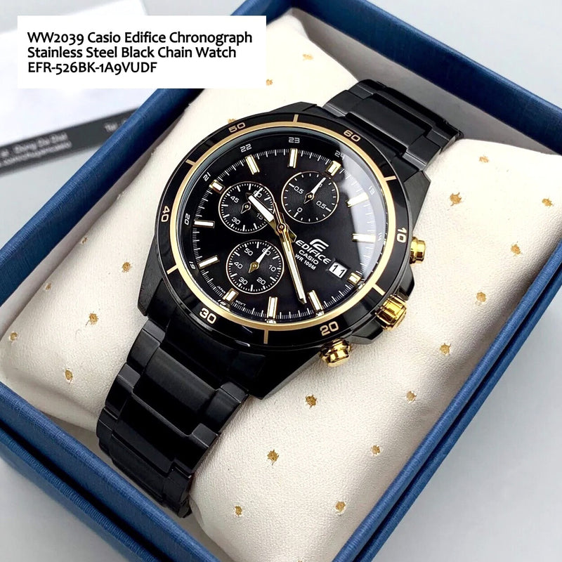 Casio Edifice EFR-526BK-1A9VUDF Watch