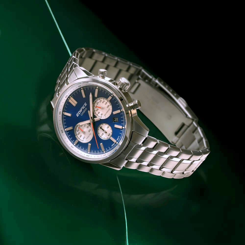 WW3176 Casio Edifice Chronograph Chain Watch EFR-575D-2ADF