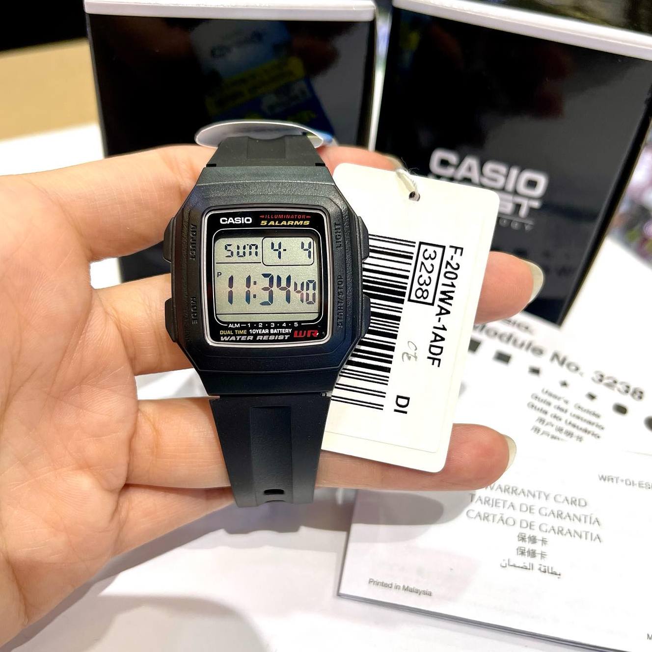 Casio F-201WA-1ADF Watch