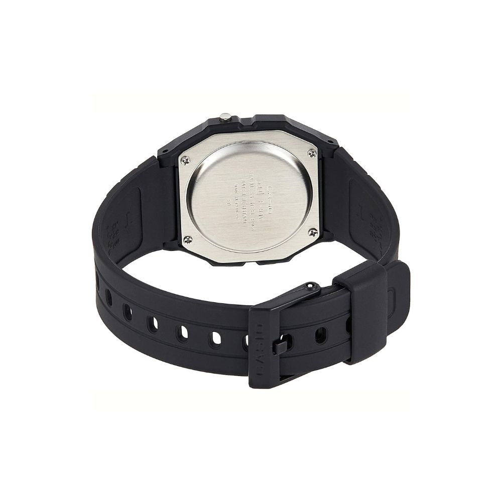 WW0490 Casio Vintage Digital Resin Belt Watch F-91W-1DG