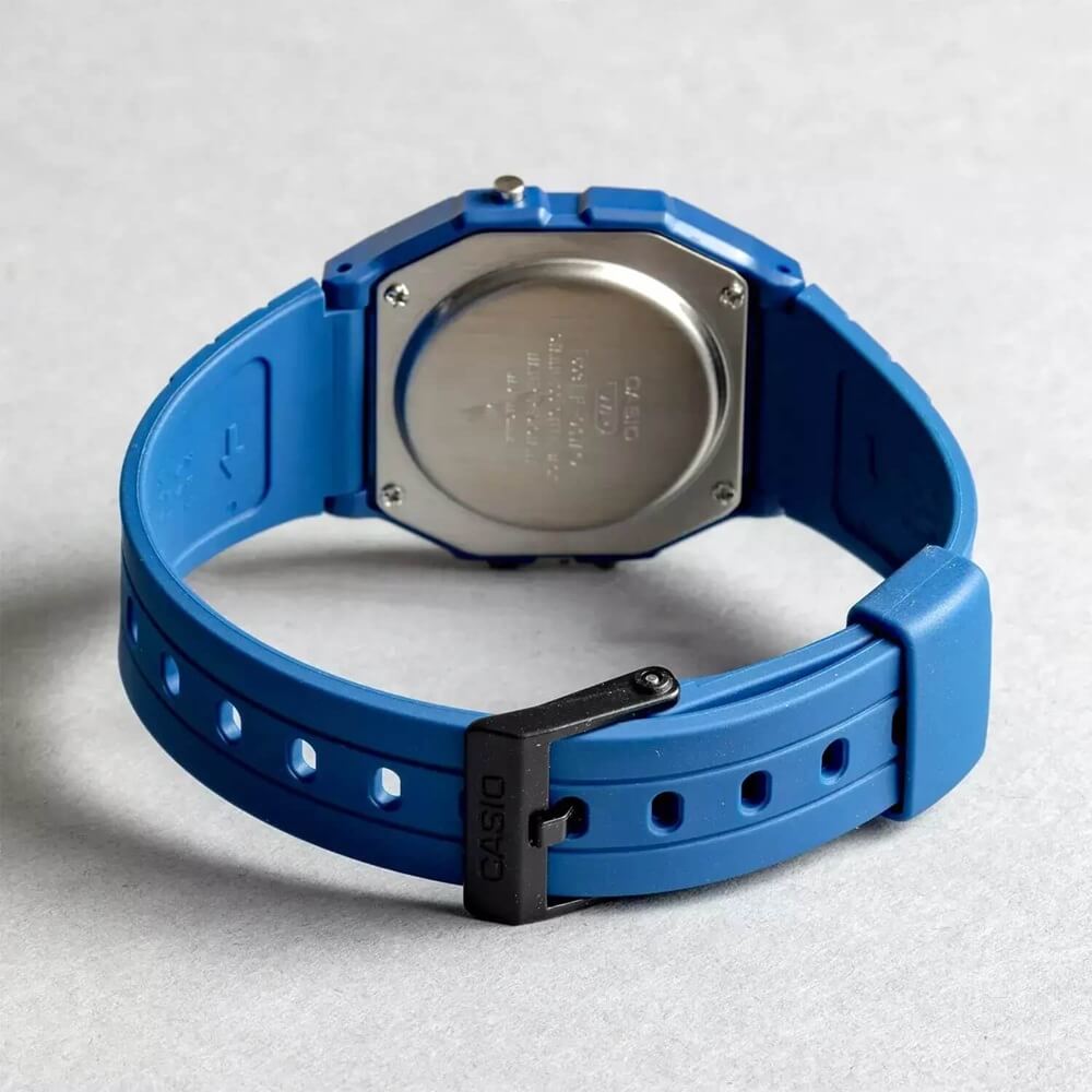 WW2923 Casio Pop Digital Resin Belt Watch F-91WB-2A1DF