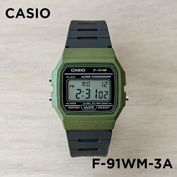 Casio F-91WM-3ADF Watch