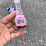 WW1412 Casio Pop Digital Resin Belt Watch F-91WS-4DF