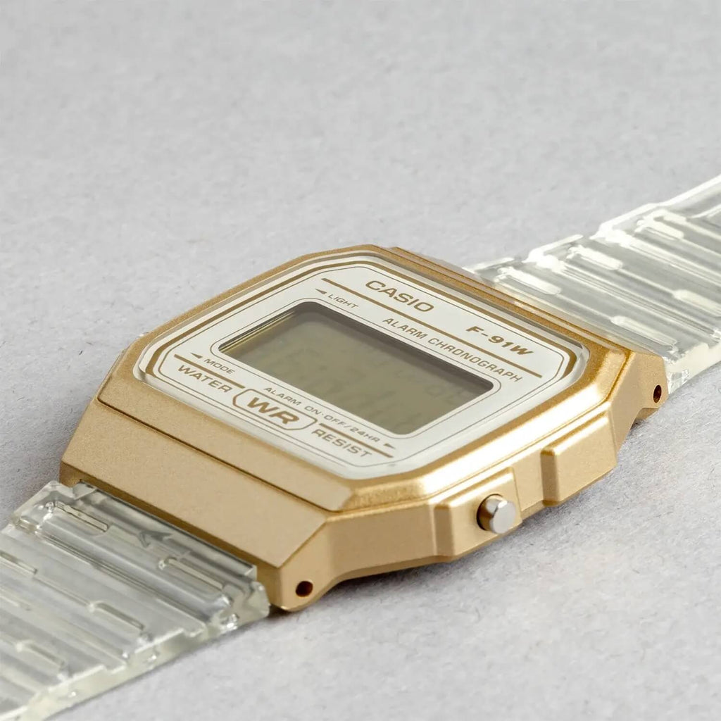 WW2999 Casio Pop Digital Resin Belt Watch F-91WS-7A2DF