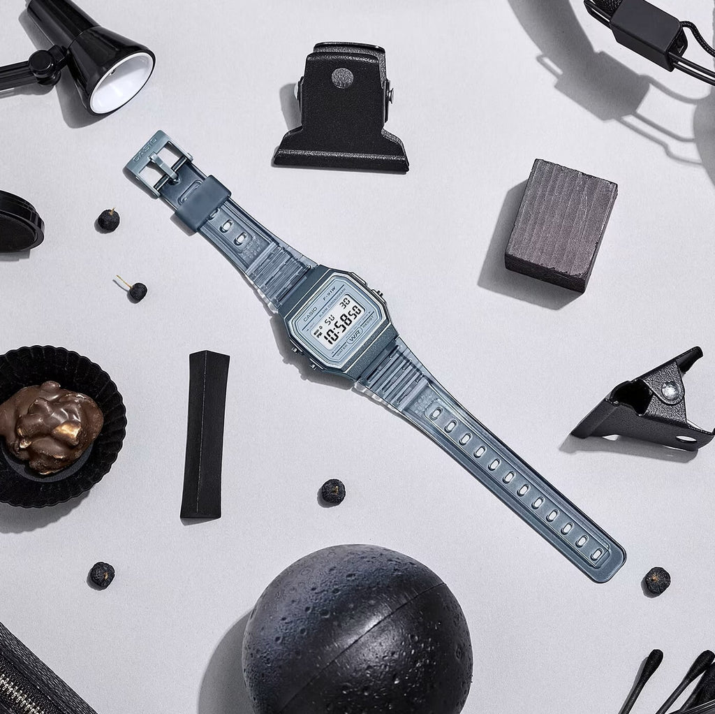 WW1414 Casio Pop Digital Resin Belt Watch F-91WS-8DF