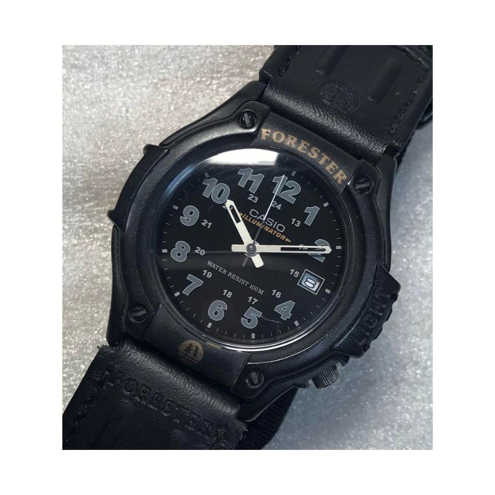WW0432 Casio Standard Forester Date Cloth Belt Watch FT-500WC-1BVCF
