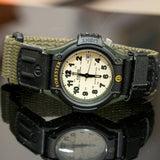 WW0433 Casio Standard Forester Date Cloth Belt Watch FT-500WC-3BVCF