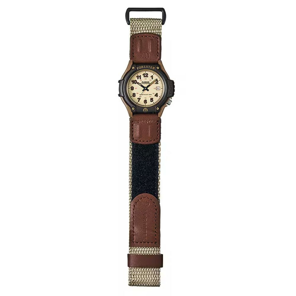 WW0434 Casio Standard Forester Date Cloth Belt Watch FT-500WC-5BVCF