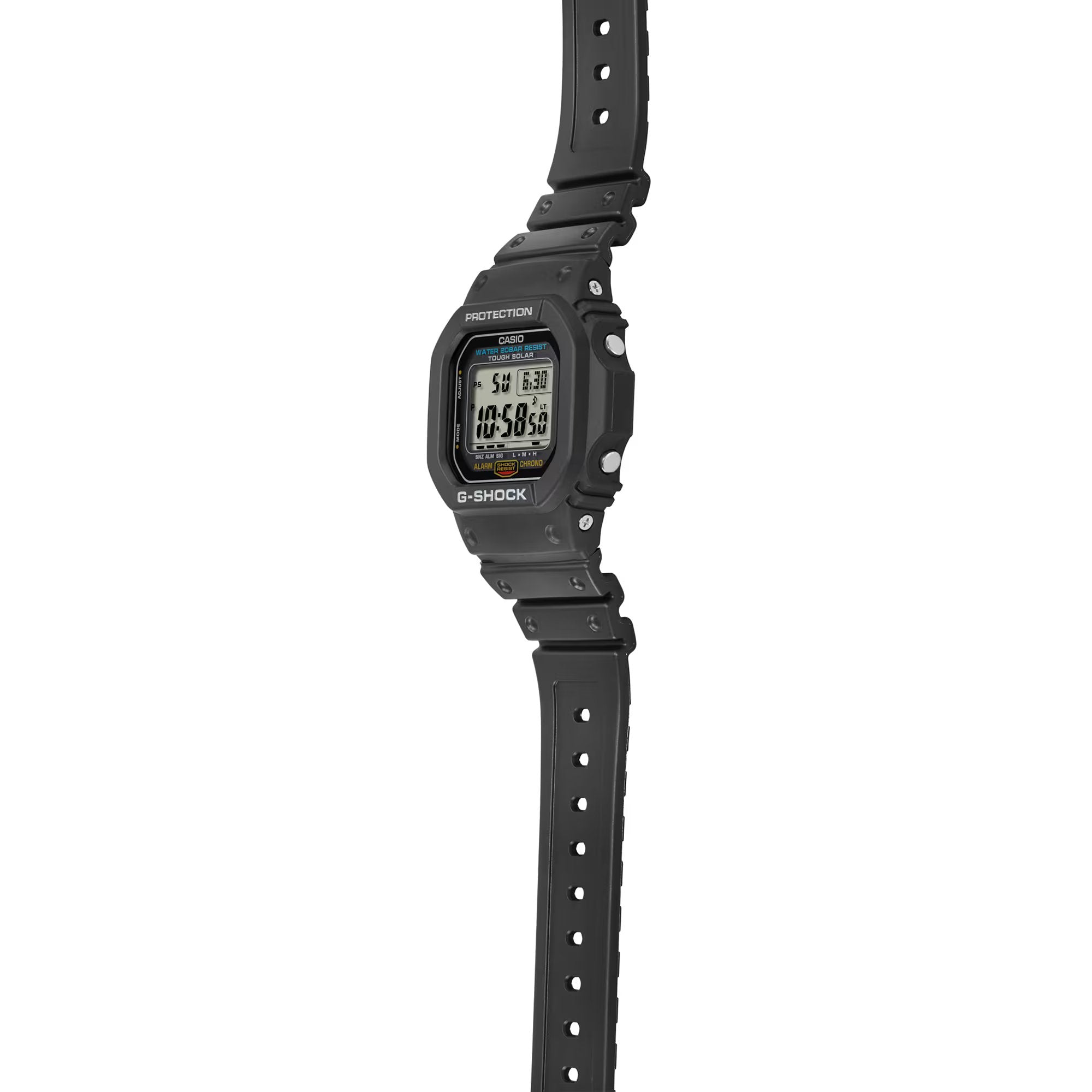 WW2800 Casio G-Shock Tough Solar Digital Resin Belt Watch G-5600UE-1DR