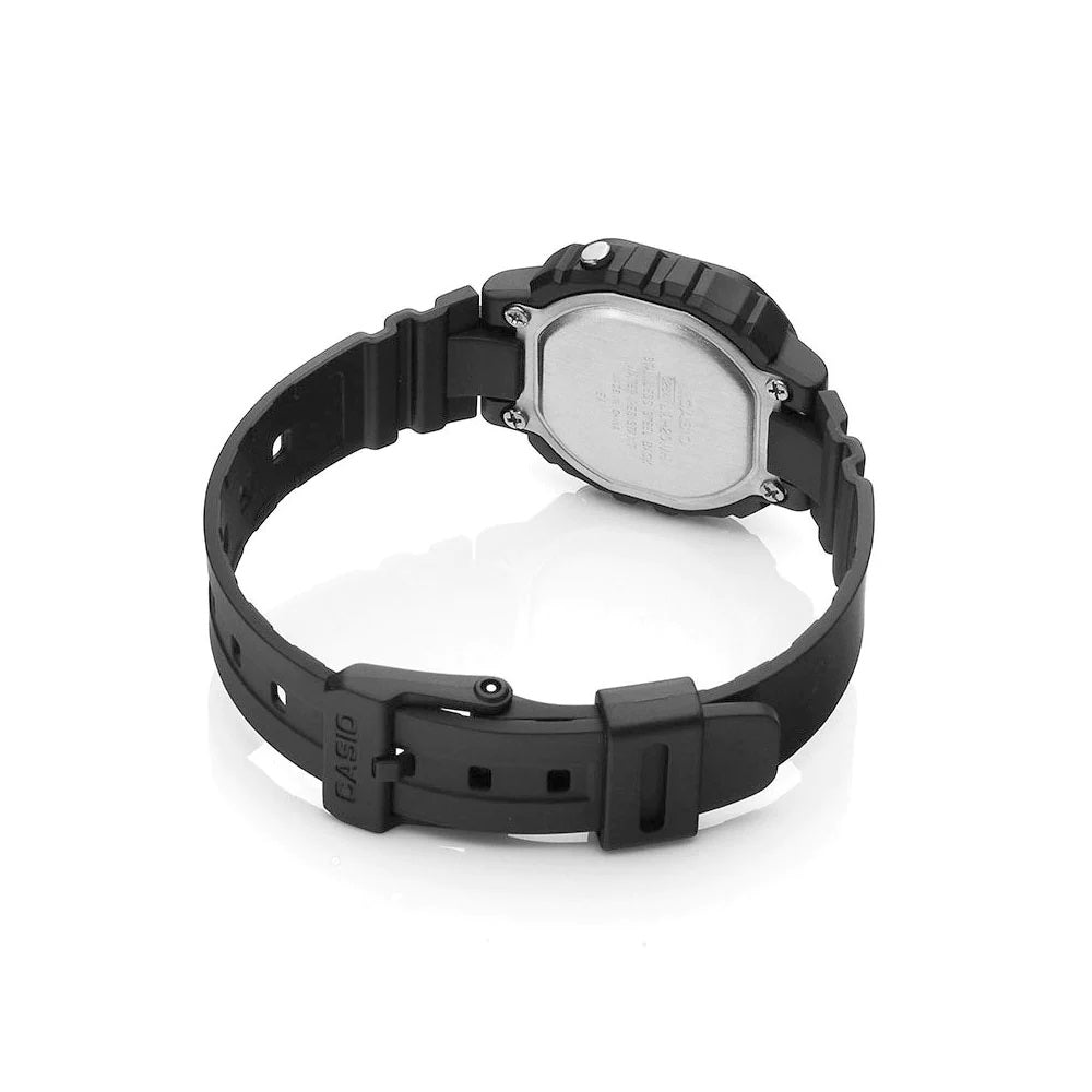 WW2698 Casio Youth Digital Ladies Resin Belt Watch LA-20WH-1BDF