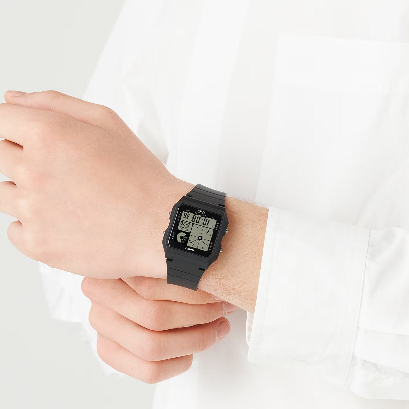 WW2887 Casio Pop Digital Resin Belt Watch LF-20W-1ADF