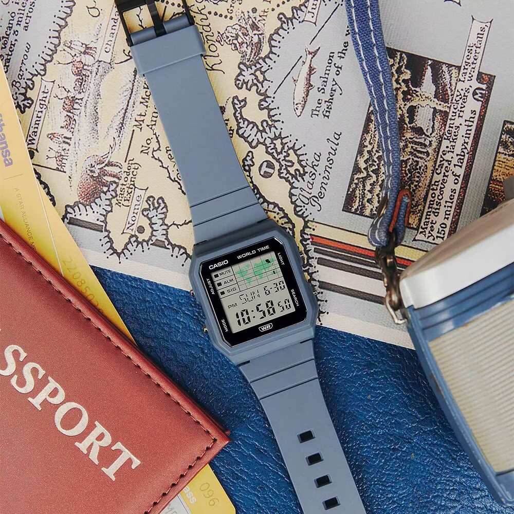 WW3141 Casio Pop Digital Resin Belt Watch LF-30W-2ADF