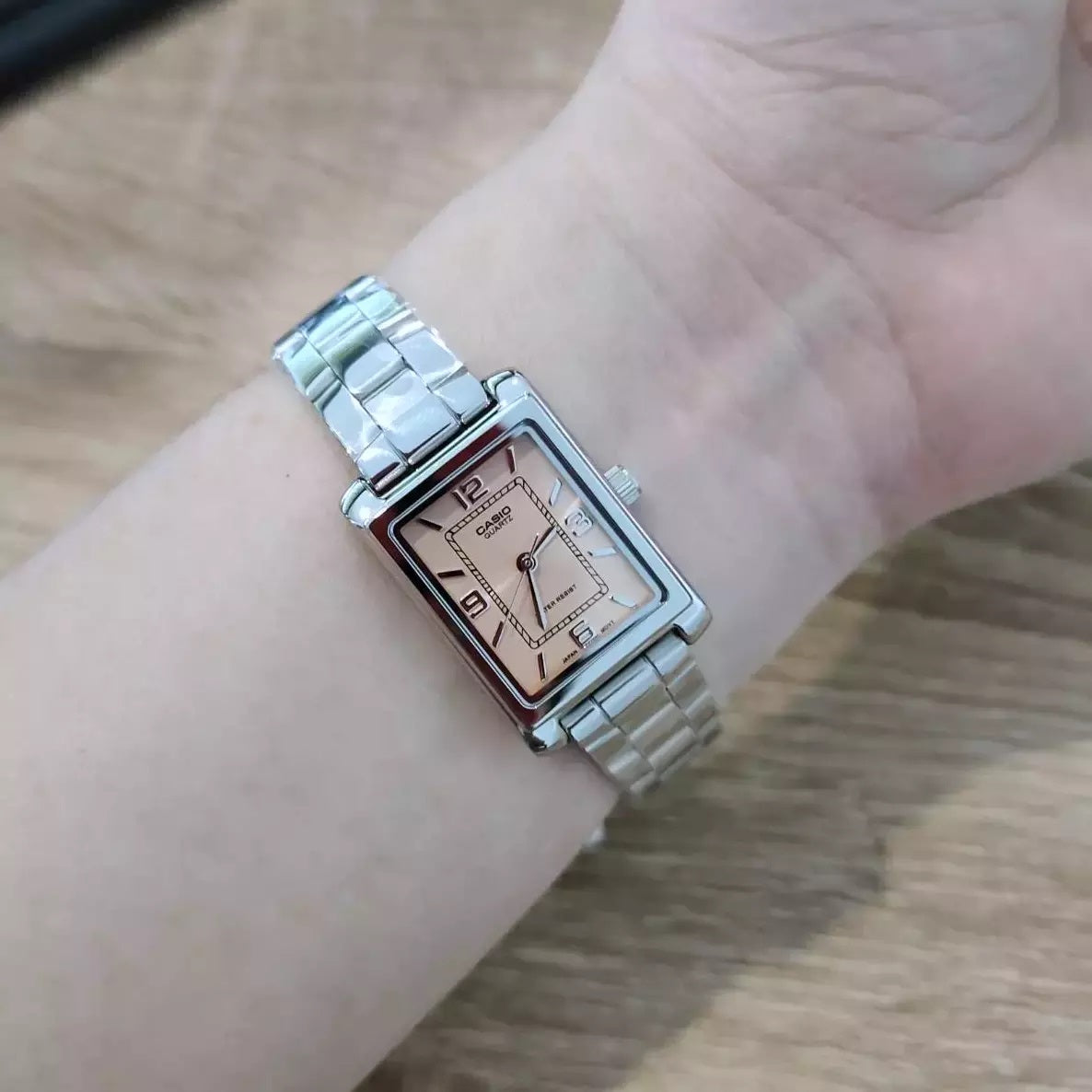WW2903 Casio Standard Ladies Chain Watch LTP-1234DD-4ADF