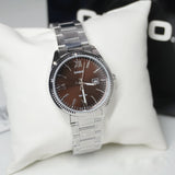 WW2954 Casio Enticer Date Ladies Chain Watch LTP-1302DD-5AVDF
