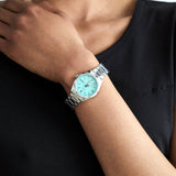 WW2957 Casio Enticer Date Ladies Chain Watch LTP-1302PD-2A2VEF