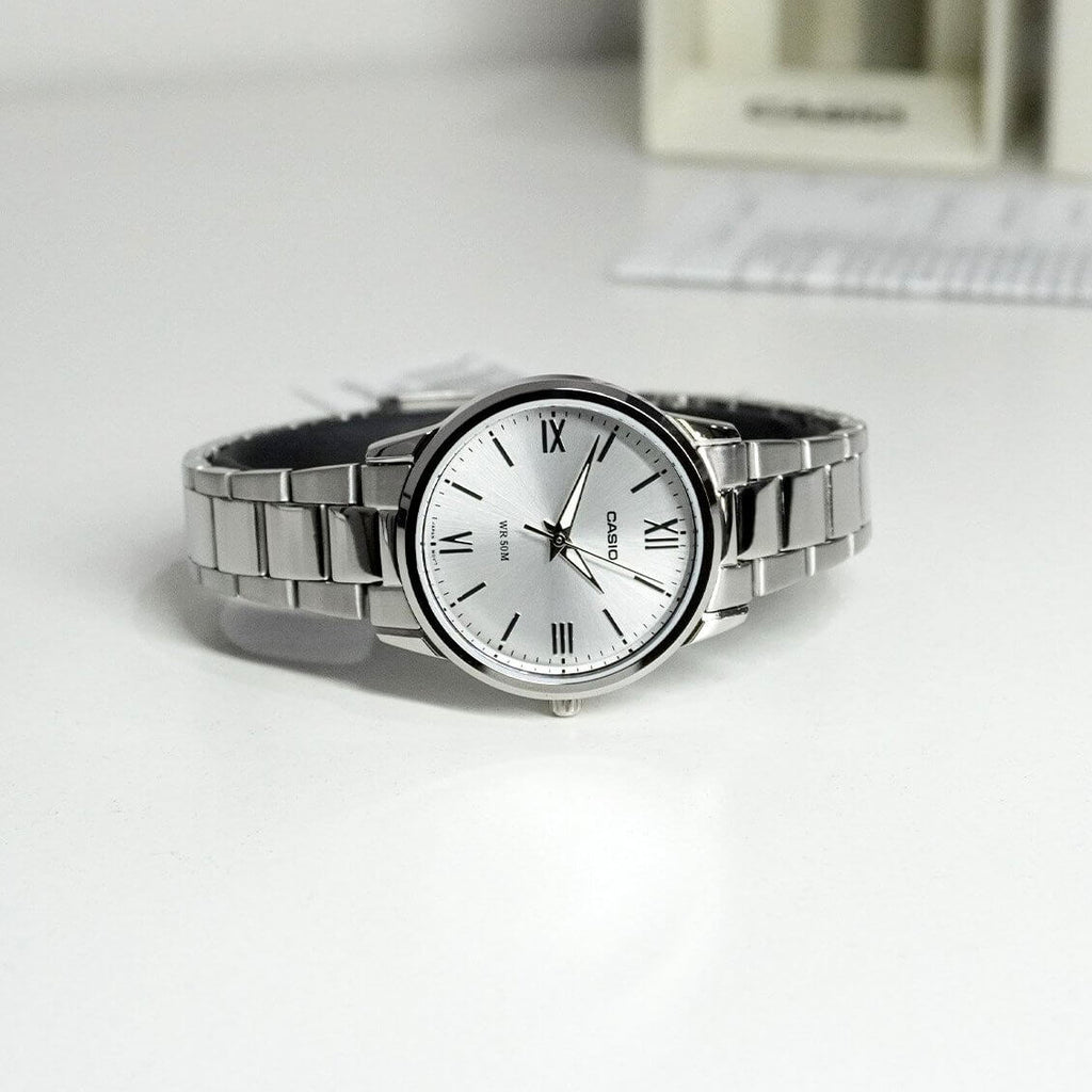WW3219 Casio Enticer Ladies Chain Watch LTP-1303DD-7AVDF