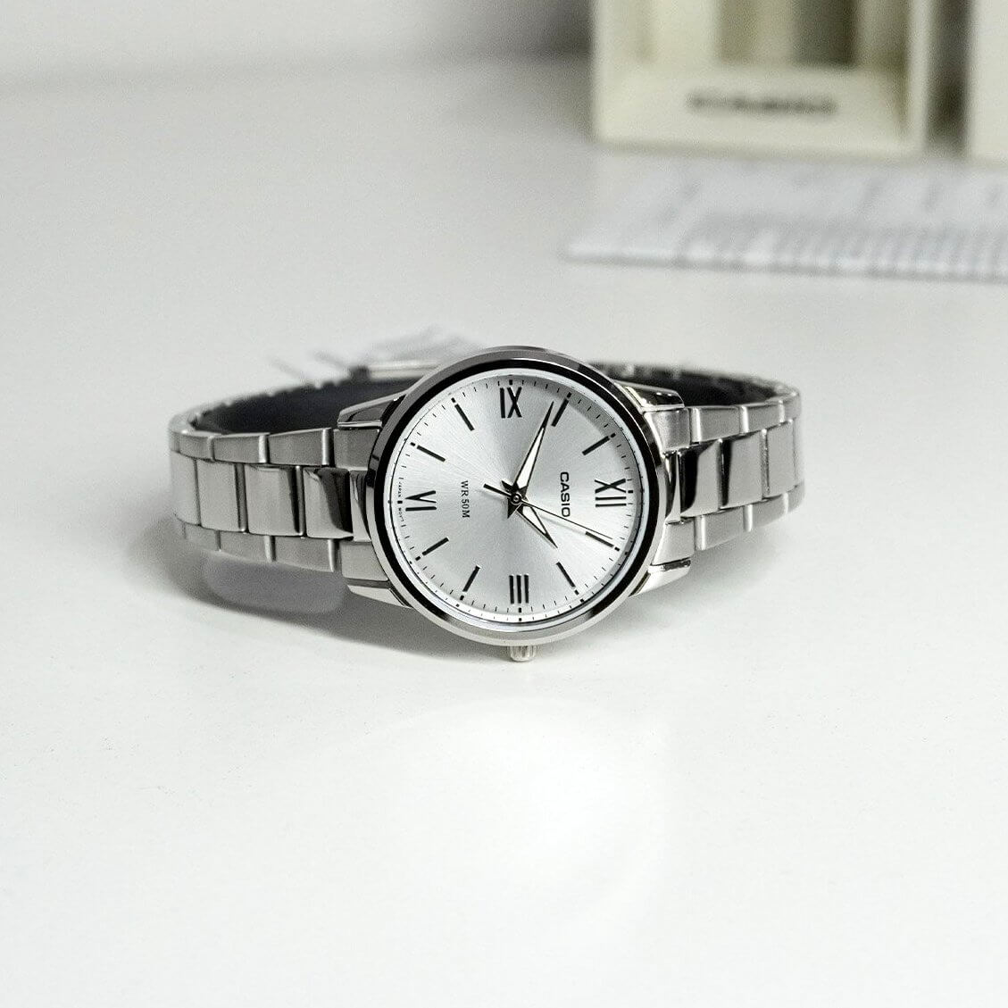 WW3219 Casio Enticer Ladies Chain Watch LTP-1303DD-7AVDF