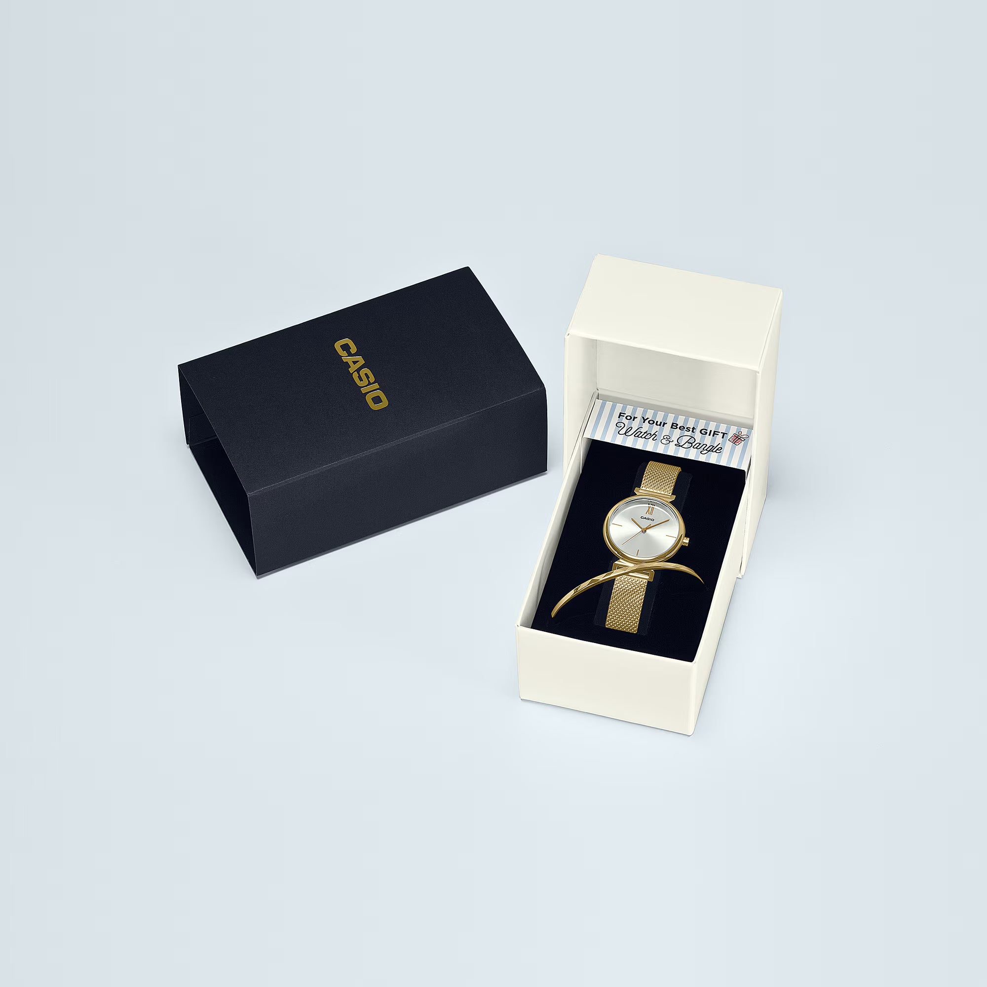 WW2780 Casio Standard Ladies Mesh Chain Watch LTP-2023VMG-7CDR