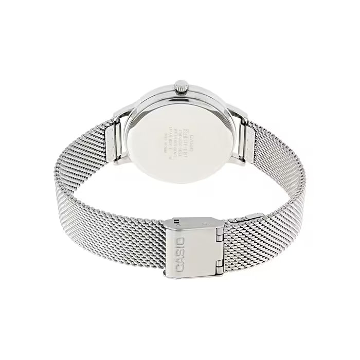 WW2792 Casio Standard Ladies Mesh Chain Watch LTP-E157M-7ADF