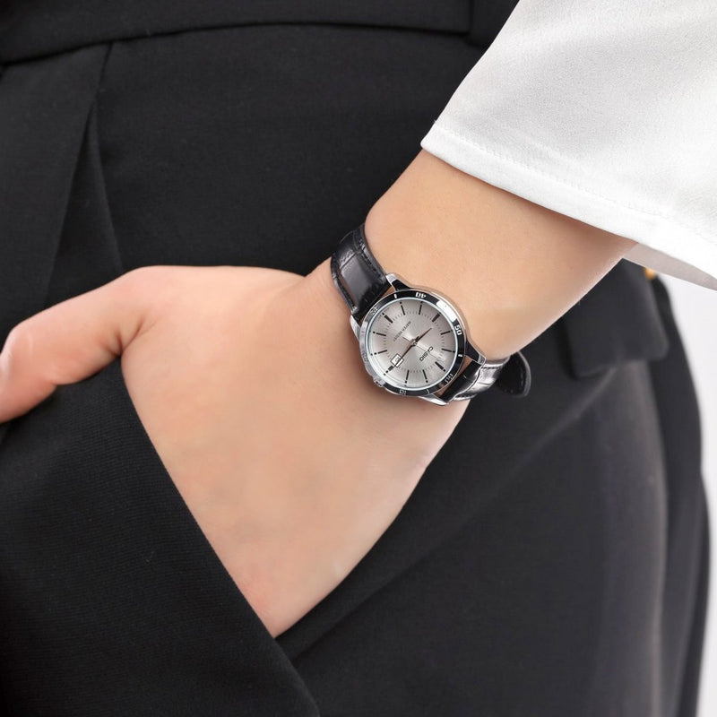 Casio Enticer Date Ladies Watch LTP-V004L-7AUDF Bangladesh – STYLEBUD.COM