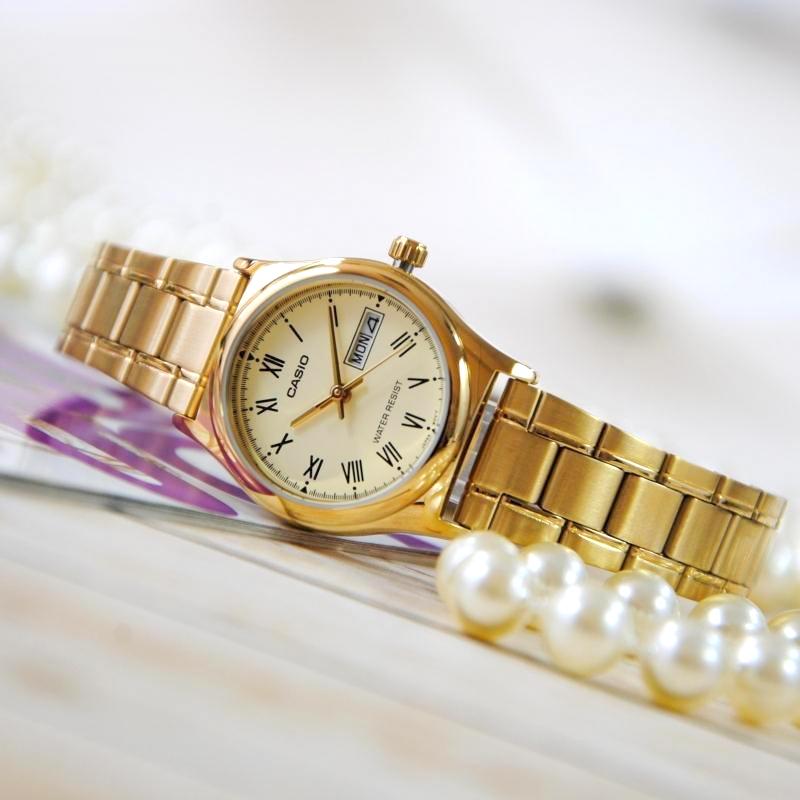 Casio Golden Ladies Watch LTP-V006G-9BUDF in Bangladesh – STYLEBUD.COM