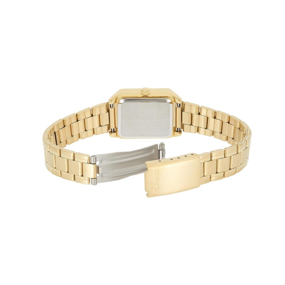 WW2142 Casio Standard Golden Ladies Chain Watch LTP-V007G-9BUDF