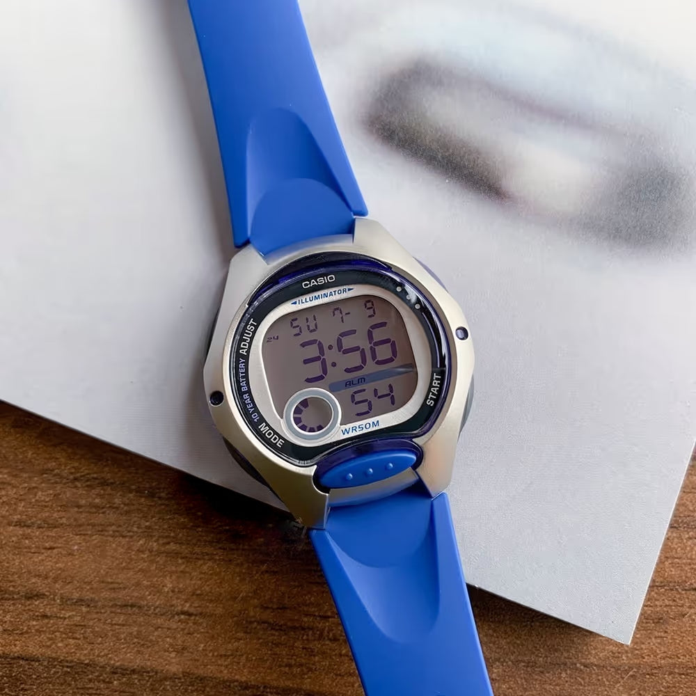 WW2841 Casio Standard Digital Kids Resin Belt Watch LW-200-2AVDF