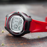 WW2843 Casio Standard Digital Kids Resin Belt Watch LW-200-4AVDF