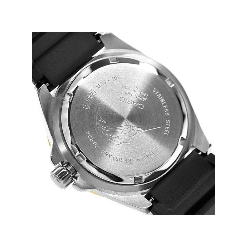 WW2846 Casio Standard Duro Marlin Date Resin Belt Watch MDV-106-1AVCF