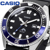 WW2848 Casio Standard Duro Marlin Date Resin Belt Watch MDV-106B-1A1VCF
