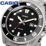 WW2877 Casio Standard Duro Date Chain Watch MDV-107D-1A1VDF