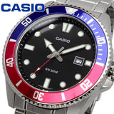 WW2879 Casio Standard Duro Date Chain Watch MDV-107D-1A3VDF