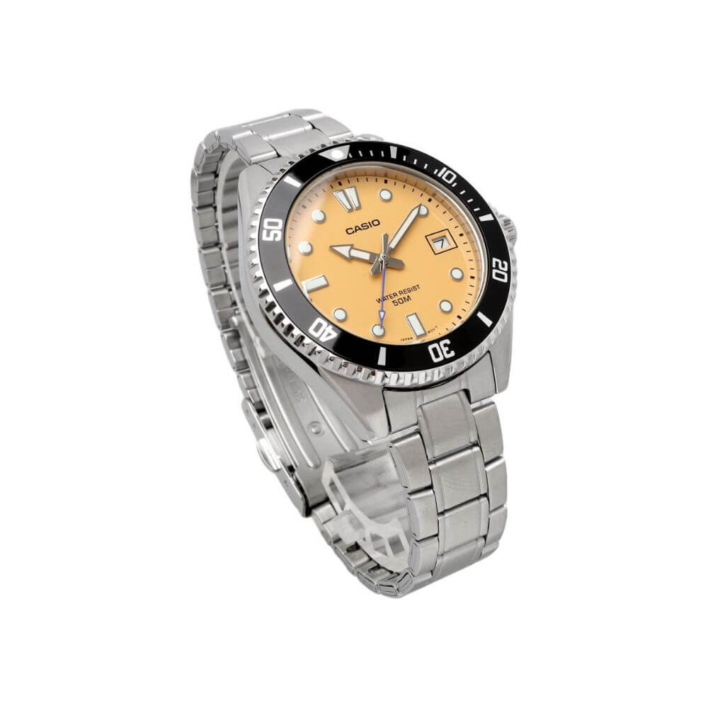 WW3021 Casio Standard Duro Date Chain Watch MDV-10D-4A2VDF