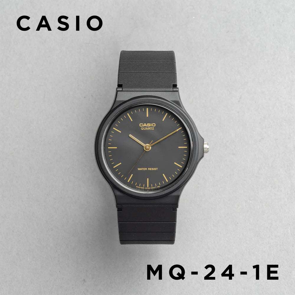 WW3044 Casio Standard Resin Belt Watch MQ-24-1ELDF