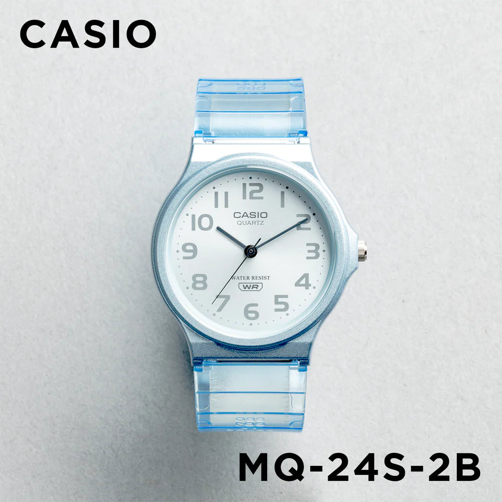 WW3061 Casio Pop Resin Belt Watch MQ-24S-2BDF