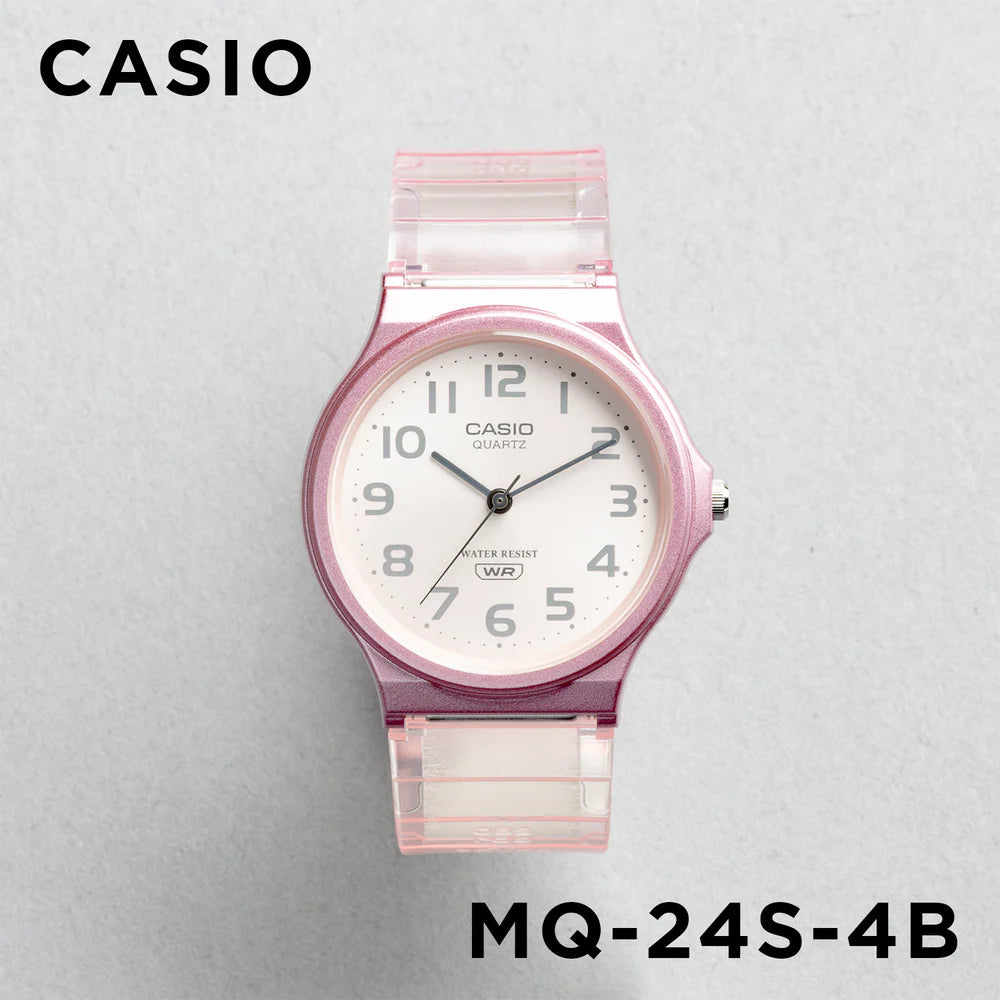 WW3062 Casio Pop Resin Belt Watch MQ-24S-4BDF