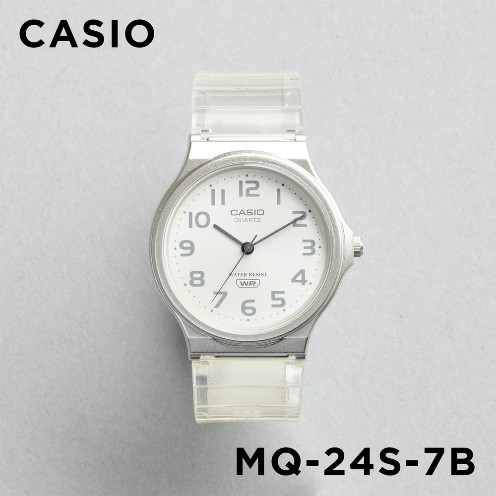 WW3063 Casio Pop Resin Belt Watch MQ-24S-7BDF