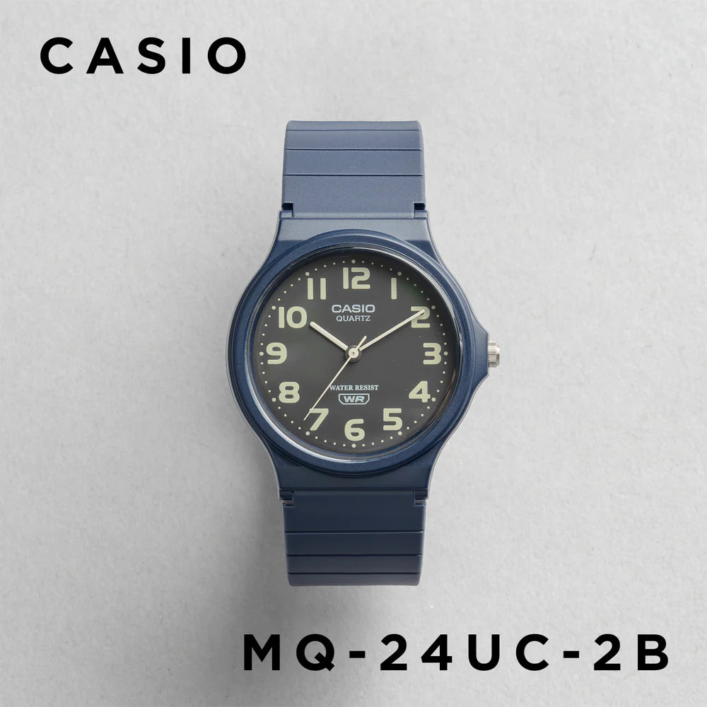 WW3065 Casio Pop Resin Belt Watch MQ-24UC-2BDF
