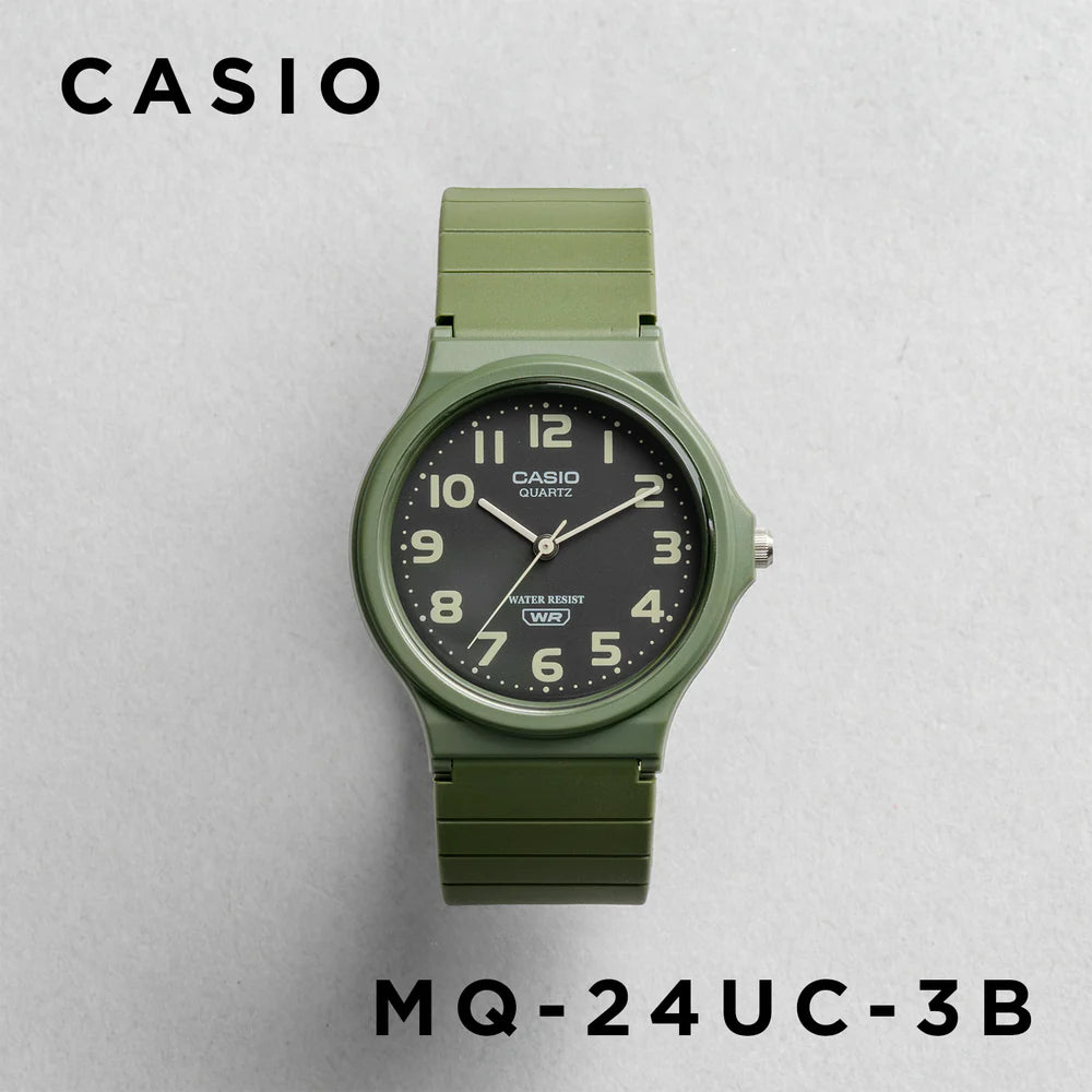 WW3066 Casio Pop Resin Belt Watch MQ-24UC-3BDF