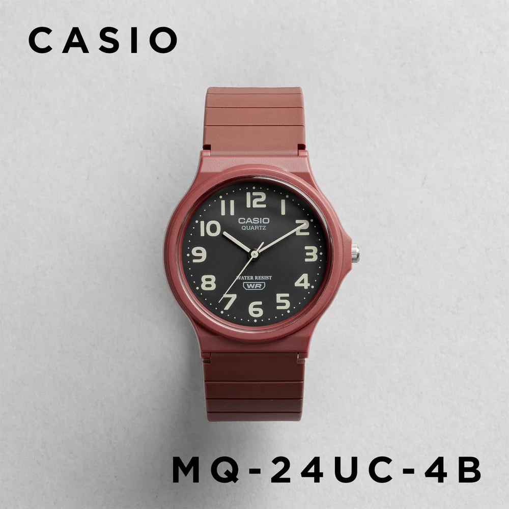 WW3067 Casio Pop Resin Belt Watch MQ-24UC-4BDF