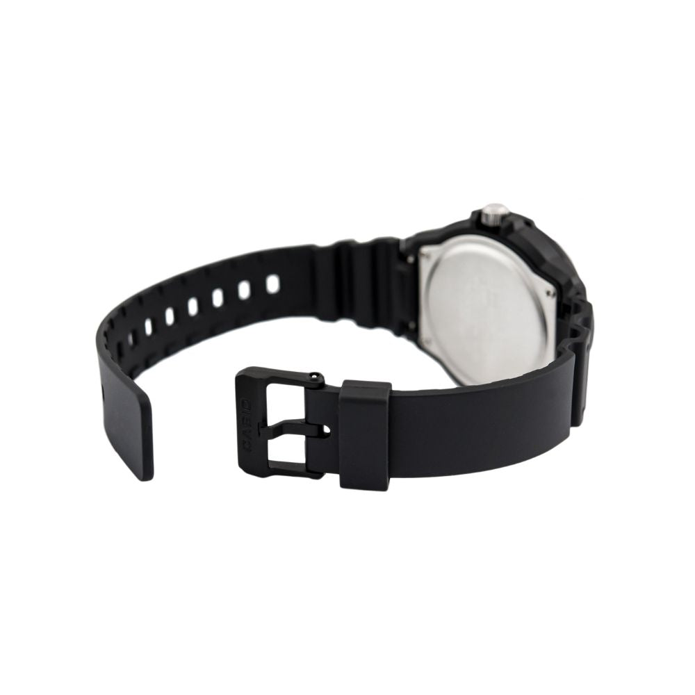 Orologio Uomo CASIO MRW-230H-1E2VEF Silicone Nero Blu Rosso Sub 100mt Orologio Uomo CASIO MRW-230H-1E2VEF Silicone Nero Blu Rosso Sub 100mt